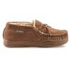 Guide Gear Mens Moccasin Slippers Suede Chukka, Indoor and Outdoor Bedroom House Slippers Coffee 8D (Medium) view 3