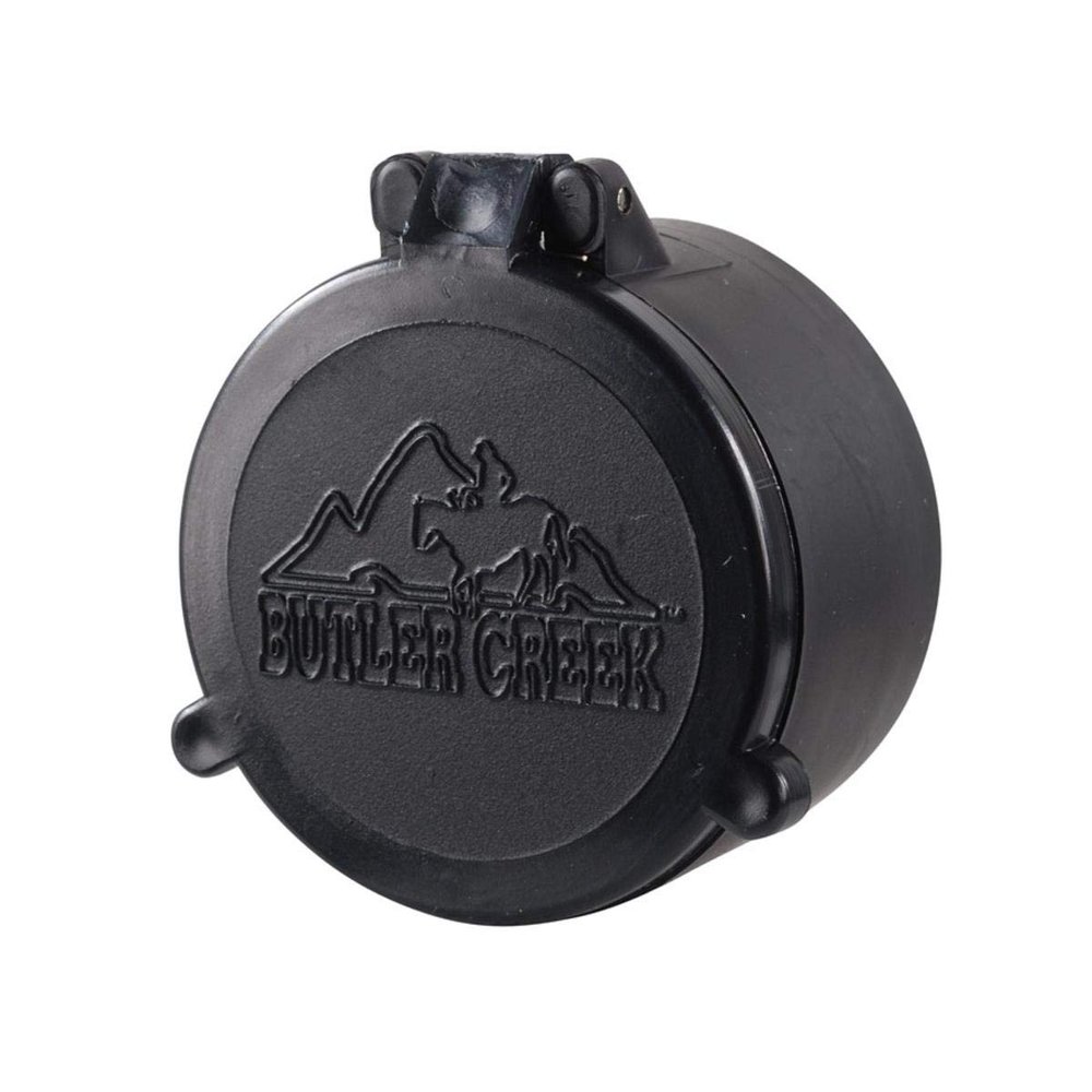 Butler Creek 05 Objective Flip Open Scope Cover,Black