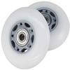 RipStik Casterboard Replacement Wheel Set 76 mm w/ bearings (Silver-Gray/White) view 1