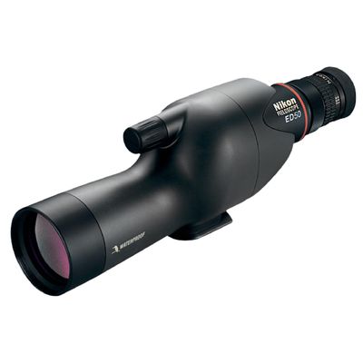 NIKON Fieldscope ED50 13-30x50 Straight Spotting Scope - Premium ED Glass | Fully Multicoated Optics | Lightweight Waterproof & Fogproof Design for Birdwatching, Hunting & Target Shooting