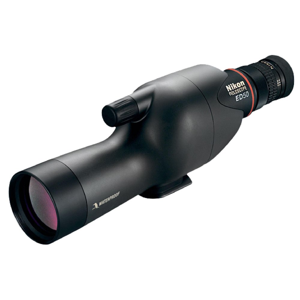 NIKON Fieldscope ED50 13-30x50 Straight Spotting Scope - Premium ED Glass | Fully Multicoated Optics | Lightweight Waterproof & Fogproof Design for Birdwatching, Hunting & Target Shooting