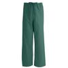 Medline AngelStat Reversible Drawstring Scrub Pant, ANG-CC, Med, Hunter Green view 1