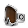 Oakley Unisex-Adult Crowbar Goggles (Matte White,Black Iridium) view 1