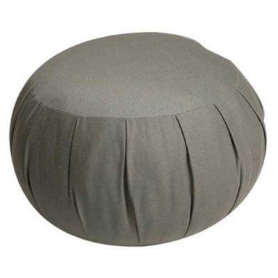 Jumbo Kapok Zafu Meditation Cushion, Olive
