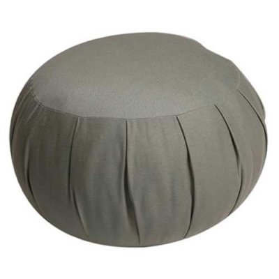 Jumbo Kapok Zafu Meditation Cushion, Olive