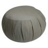 Jumbo Buckwheat Zafu Meditation Cushion, Olive view 3