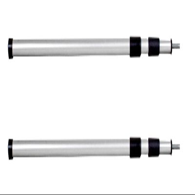 Euro Trail Tent Poles Telescopic Extendible from 80 to 180 cm for Tarp 2 Piece Set 30794