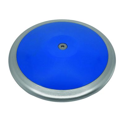 Champion Sports Training Discus, 1 KG, ABS Plastic, 70 Percent Rim Weight, Low-Spin Throwing Discus with ABS Plastic Shell, Steel Rim for Women, Men, Kids - Premium Sports Field Equipment