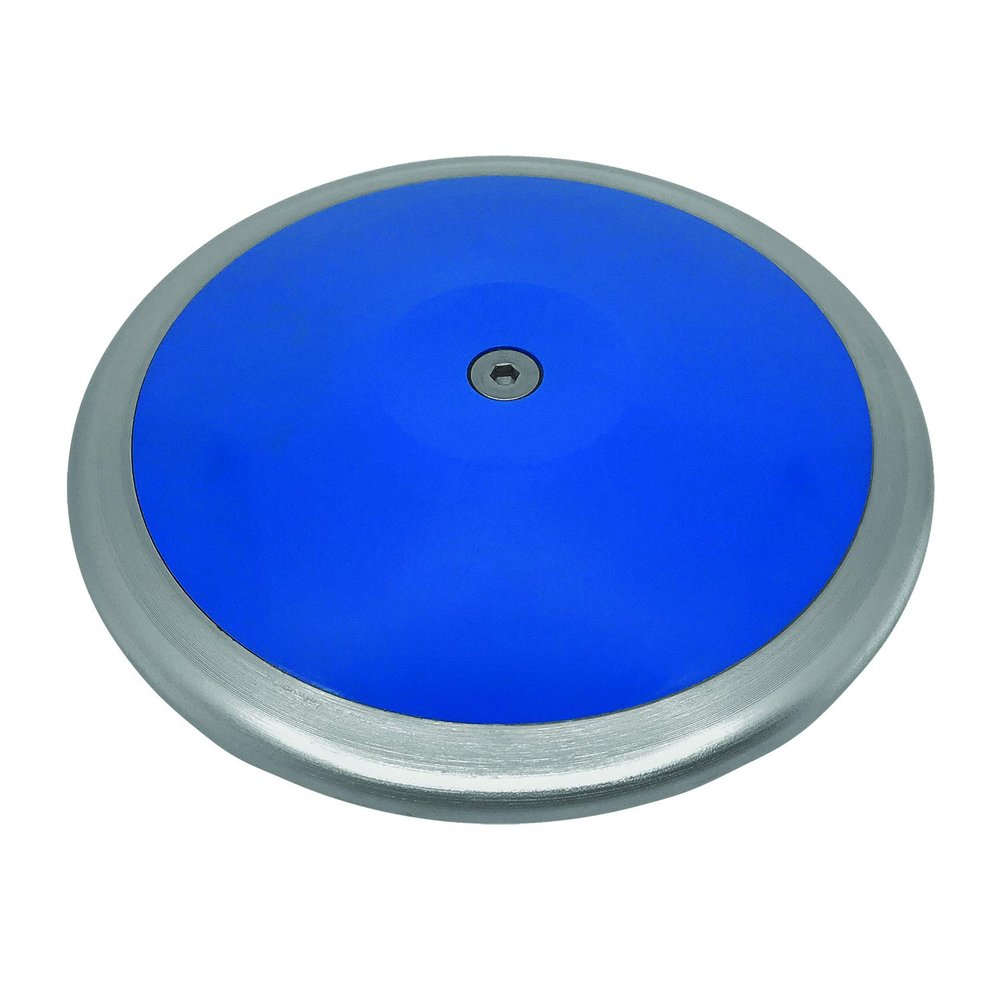 Champion Sports Training Discus, 1 KG, ABS Plastic, 70 Percent Rim Weight, Low-Spin Throwing Discus with ABS Plastic Shell, Steel Rim for Women, Men, Kids - Premium Sports Field Equipment