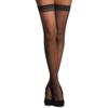 Berkshire Womens All Day Sheer With Invisible Toe Thigh, Off Black, C-D US view 1