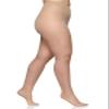 Berkshire Women's Plus-Size Queen Silky Sheer Control Top Pantyhose 4489, Nude, 7X view 2