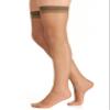 Berkshire womens All Day Sheer Thigh Highs - Invisible Toe Pantyhose, Pale Taupe, C-D US view 2