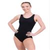 Capezio womens Classic V-neck Camisole athletic leotards, Black, X-Large US view 2