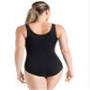 Capezio womens Classic V-neck Camisole athletic leotards, Black, X-Large US view 4