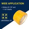 Tie Down Engineering Hull Sav'r 5 inch PVC Ribbed Wobble Roller Kit | 7/8 inch and 1-1/8 inch Shafts | Boat Trailer Parts & Accessories | Boat Trailer Roller Kit view 3