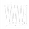 Custom Volleyball Net Custom Length Volleyball Net, Max Length is 40 view 2