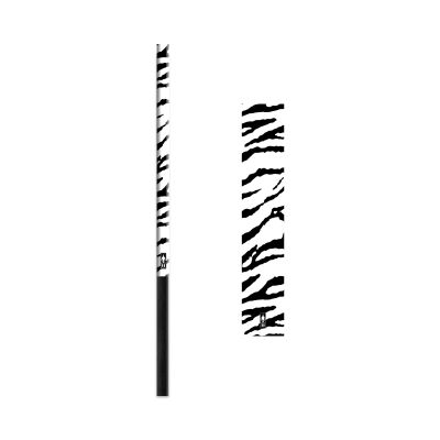 Bohning 7" Tiger Print Arrow Wraps, Standard, White Tiger