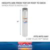 Springfield 1300715 15IN Post Plug-in Removable Pedestal and Pedestal Set view 3
