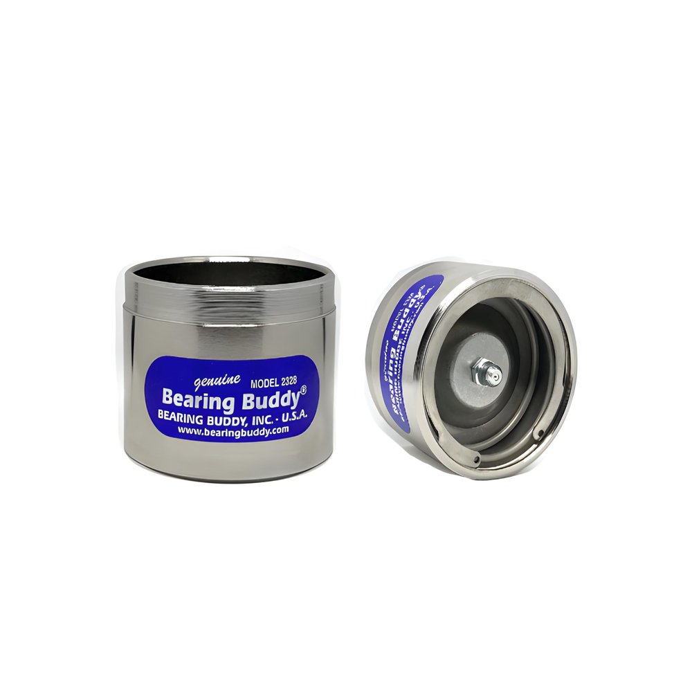 Bearing Buddy 43102 Chrome Bearing Protector - 2.328" Diameter, Pair