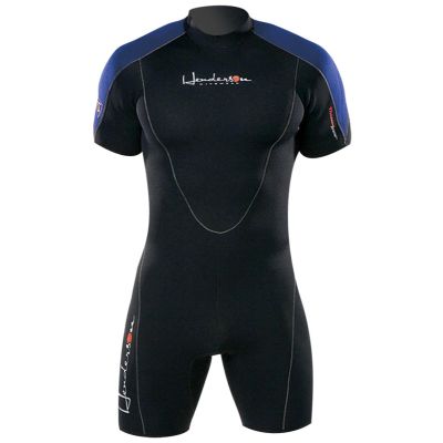 Henderson Men's 3mm Thermoprene Back Zip Shorty, 2X-Large