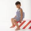 Splash About Short John Floatsuit with Adjustable Buoyancy (US, Age, 4 Years, 6 Years, Navy/White Stripe) view 2