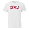 Ivysport Cornell University Short-Sleeve T-Shirt, Classic, White, Small view 1