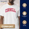 Ivysport Cornell University Short-Sleeve T-Shirt, Classic, White, Small view 3