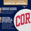 Ivysport Cornell University Short-Sleeve T-Shirt, Classic, White, Small view 4