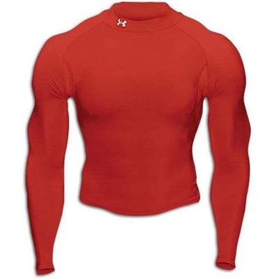 UNDER ARMOUR HEAT GEAR DIAMOND LONGSLEEVE MOCK
