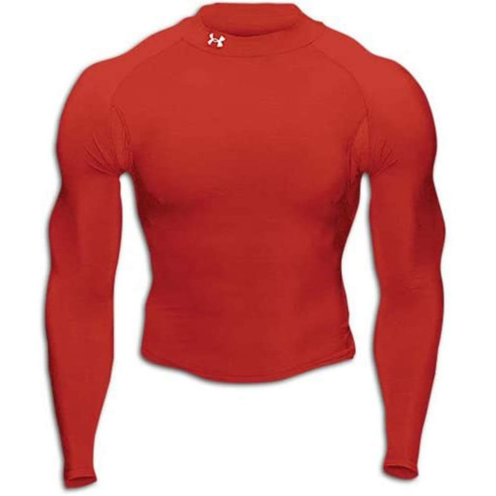 UNDER ARMOUR HEAT GEAR DIAMOND LONGSLEEVE MOCK