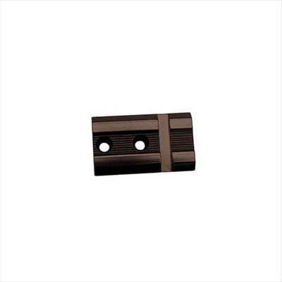 Weaver Base Top Mount - 20A, Gloss Black