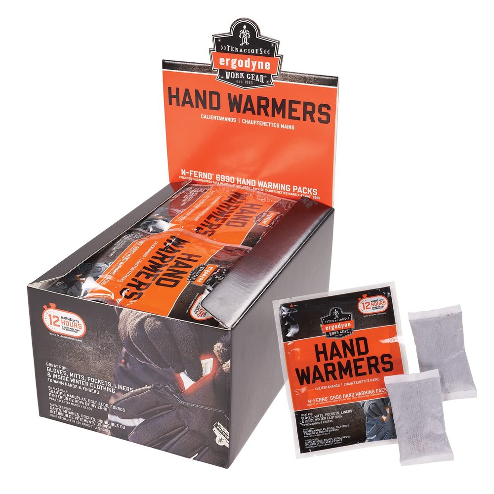 Ergodyne N-Ferno 6990 Hand Warming Pack Case, 40-Pairs