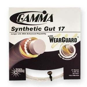 GAMMA Synthetic Gut with Wearguard 17g, White [Misc.]