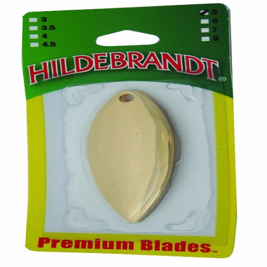 Hildebrandt Premium Blade (4-Pack), Willow Leaf Gold