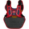 Rawlings | VELO 2.0 Catcher's Chest Protector | Baseball | Adult - 17" | Navy/Scarlet view 2