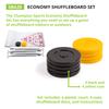 Champion Sports Economy Shuffleboard Set: Indoor Outdoor Game - 8 Pucks 4 Cue Sticks & Plastic Court, 30 x 180" view 2