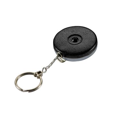 Lucky Line Key Bak with 24" Retractor, Black Clip-ON (43601)