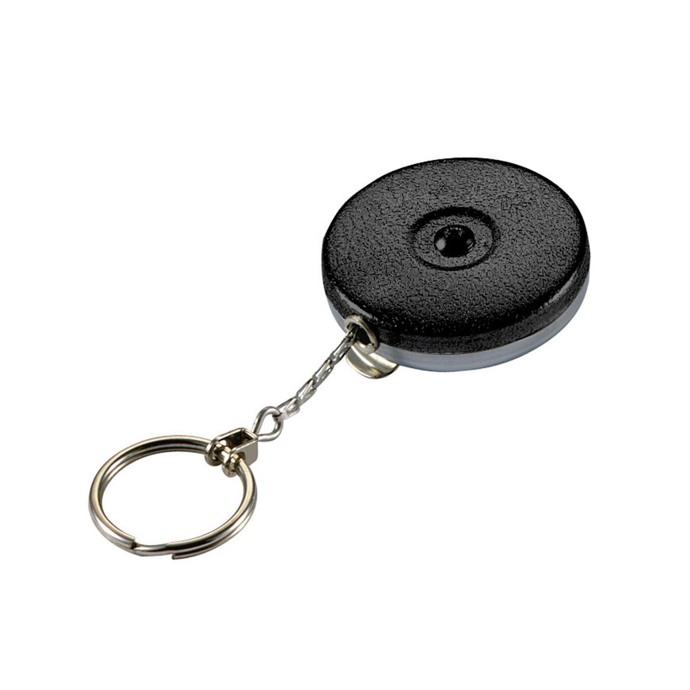 Lucky Line Key Bak with 24" Retractor, Black Clip-ON (43601)