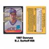 1987 Donruss B.J. Surhoff Rookie Card view 1