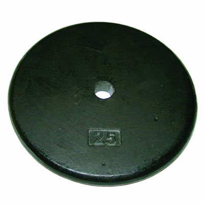 CanDo 10-0606 Iron Disc Weight Plate, 25 lb
