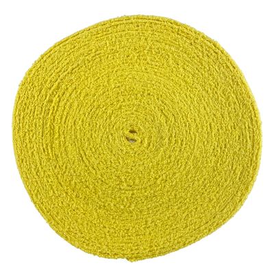 VICTOR Terry Grip Roll Badminton, Squash and Tennis Racket, Yellow, Wide