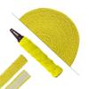 VICTOR Terry Grip Roll Badminton, Squash and Tennis Racket, Yellow, Wide view 4