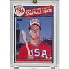 Mark McGwire 1985 Topps Baseball NM to Mint Rookie Card #401 (Pictured on USA Olympic Team) Shipped in Protective Screw Down Holder! view 1