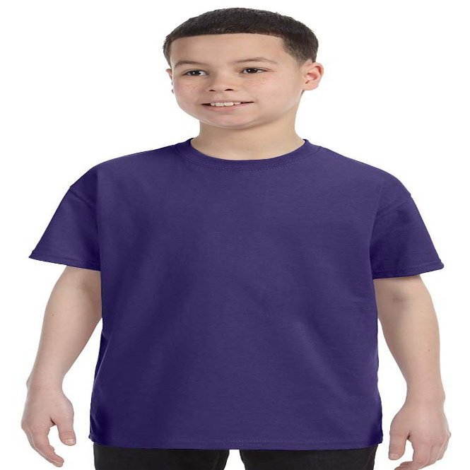 Jerzees Youth 5.6 oz. DRI-POWER ACTIVE T-Shirt S DEEP PURPLE