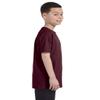 Jerzees 29BR - Heavyweight Blend 50/50 Youth T-Shirt Maroon view 2