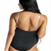 Capezio Women's Camisole Leotard with Clear Transition Straps, Black, Medium view 4