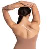 Capezio Women's Camisole Leotard with Clear Transition Straps, Suntan, Medium view 4