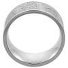 10mm Titanium Pipe Cut Celtic Knot Wedding Band Ring for Men Comfort Fit Size 13.5 view 2