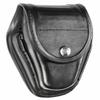 Bianchi AccuMold Elite 7900 Chrome Snap Covered Cuff Case (Plain Black, Size 1) view 2