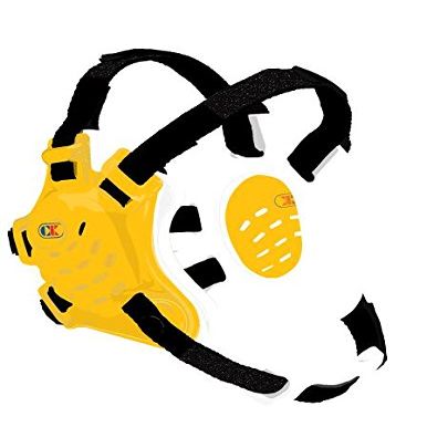 Cliff Keen F5 Tornado Headgear - Gold/White/Black